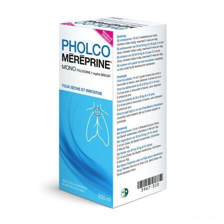 Pholco Mereprine Mono 1 mg/  ml Siroop 200 ml