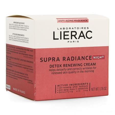 Lierac Supra Radiance Creme Nuit Pot 50 ml