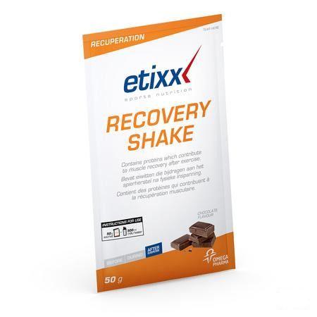 Etixx Recovery Shake Chocolade 1x50 gr