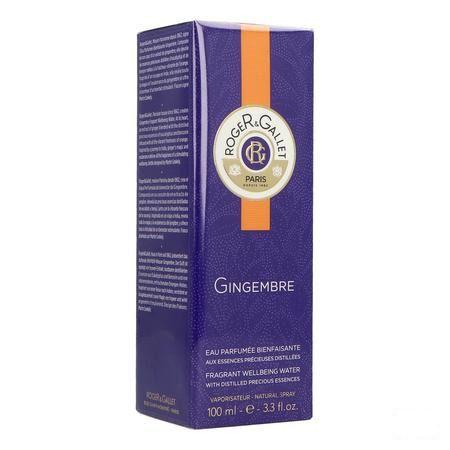 Roger & gallet Gingembre Eau Fraiche Parf Vapo 100 ml