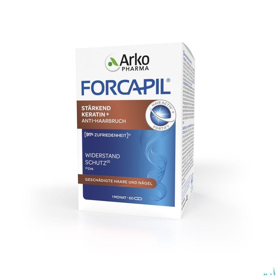 Forcapil Keratine+ Caps 60  -  Arkopharma
