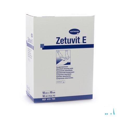 Zetuvit E 10x10cm St. 10 P/s  -  Hartmann