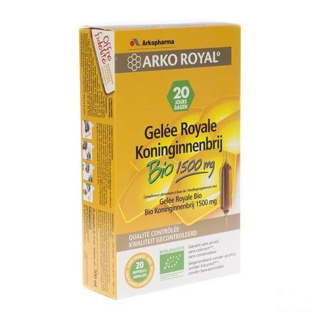 Arkoroyal Koninginnebrij Bio 1500 mg Ampullen 20x15 ml  -  Arkopharma