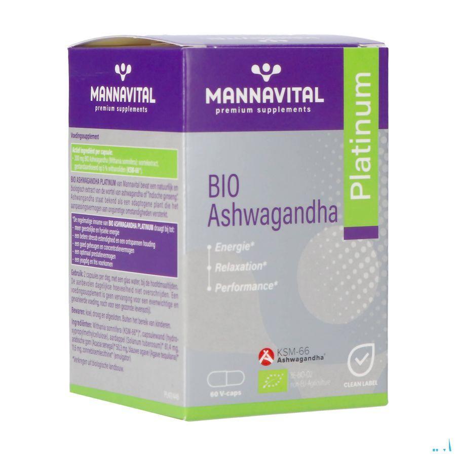 Mannavital Ashwagandha V-Capsule 60