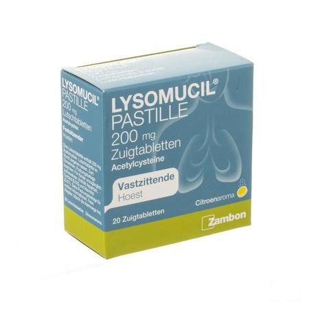 Lysomucil 200 Comp A Sucer 20
