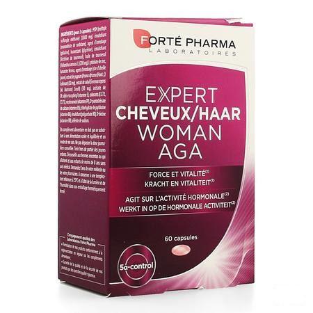 Expert Haar Vrouw Aga Capsule 60  -  Forte Pharma