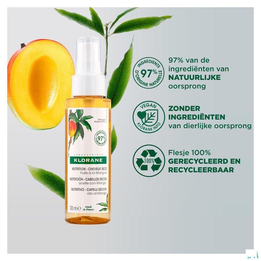 Klorane Capilaire Olie Mango 100 ml