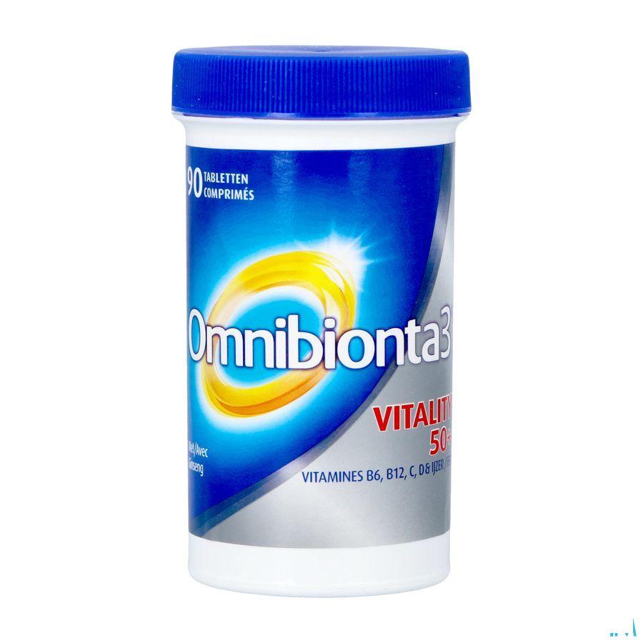 Omnibionta 3 Vitality 50 + Tabl 90