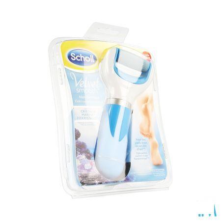 Scholl Velvet Smooth Express Voetvijl Electrisch Blue