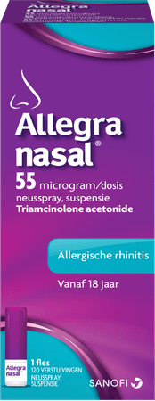 Allegra Nasal 55 µg/dosis Neusspray 120 Verstuiv.