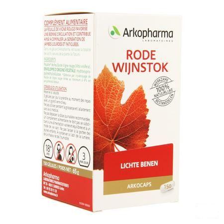 Arkocaps Vitiven Rode Wijnstok Capsule 150  -  Arkopharma