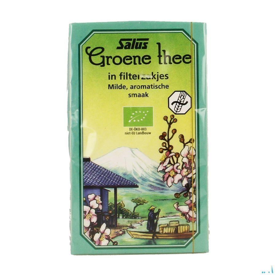 Salus Infusie Groene Thee Bio Builtje 15  -  Ocebio