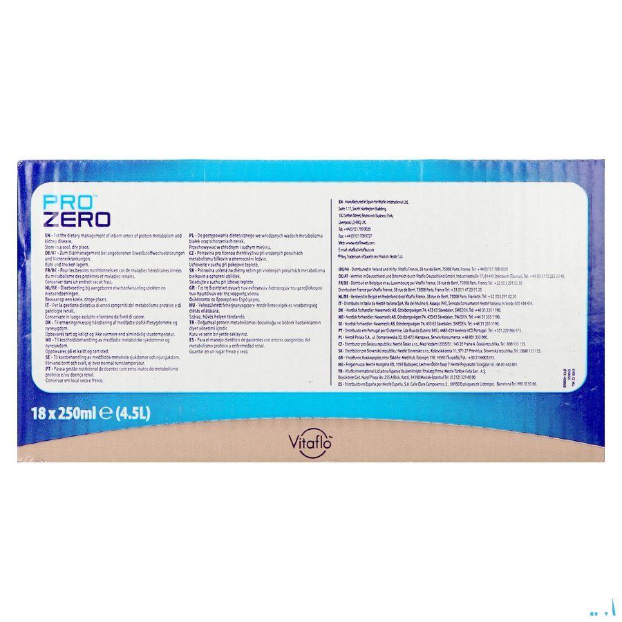 Prozero Chocolade 18X250 ml