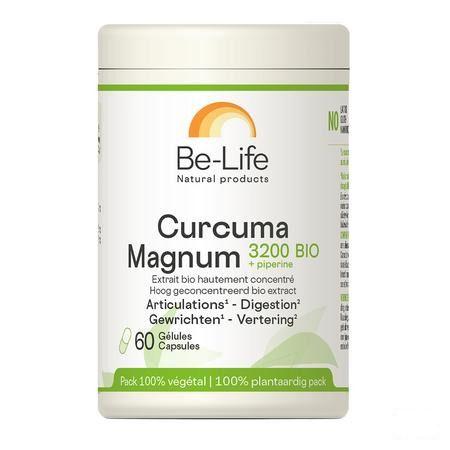 Curcuma Magnum 3200 Be Life Bio Pot Capsule 60  -  Be-Life