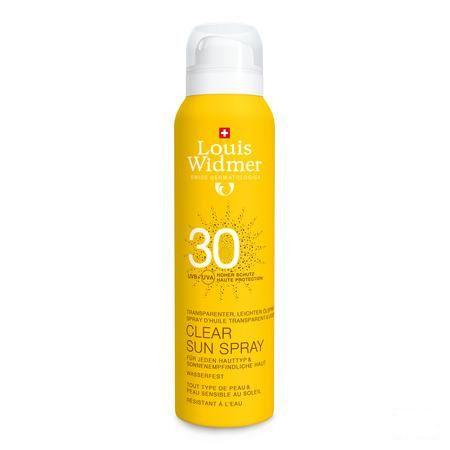 Widmer Sun Clear Ip30 Parf Spray 125 ml  -  Widmer Louis