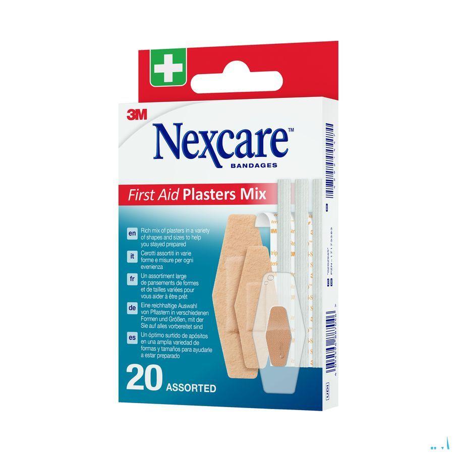 Nexcare First Aid Plasters Mix 20  -  3M