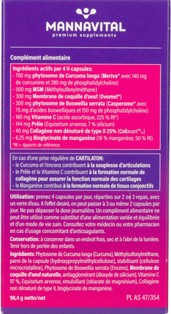 Mannavital Cartilaton V-Capsule 120