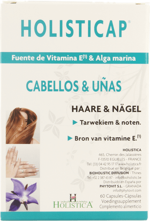 Holisticap Verzorging Haar-nagel Capsule 60 Holistica  -  Bioholistic Diffusion
