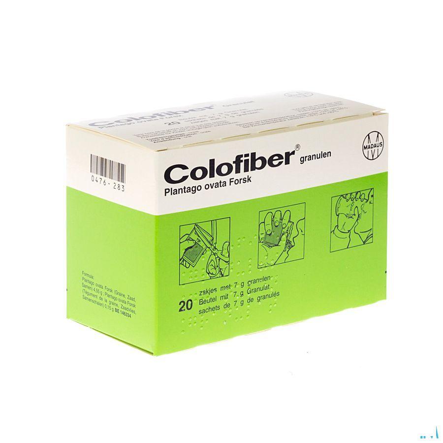 Colofiber Zakjes Gran. 20 X 7 Gr
