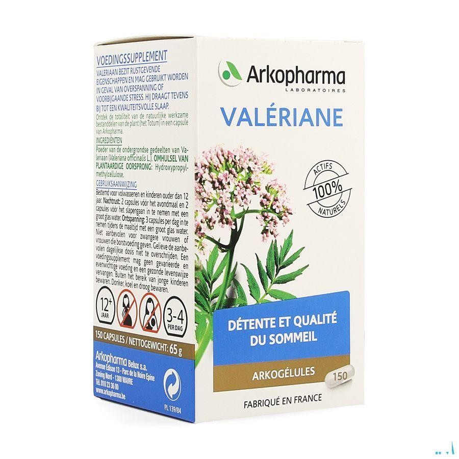 Arkocaps Valeriaan Plantaardig 150  -  Arkopharma