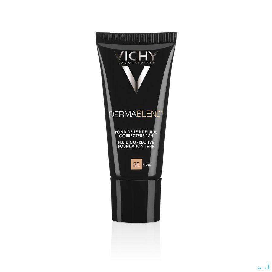 Vichy Fdt Dermablend Fluide 35 Sand 30 ml  -  Vichy
