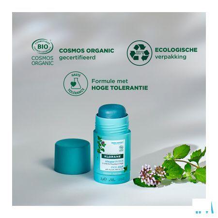 Klorane Gezicht Munt Aquatic Masker Stick 25G