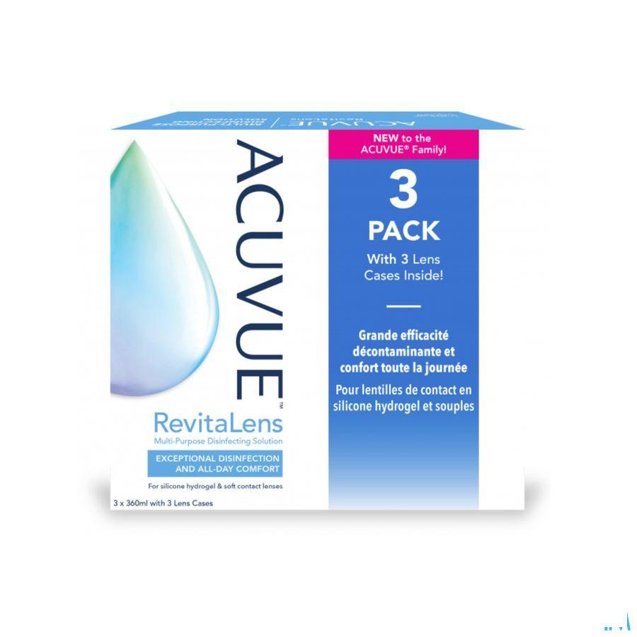 Acuvue Revitalens 3X360 ml