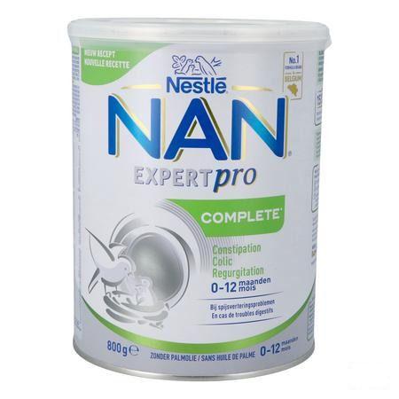 Nan Expert Pro Complete Zuigelingenmelk 0-12 M Poeder 800 gr  -  Nestle