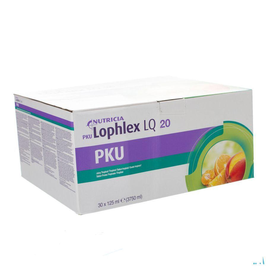 Pku Lophlex Lq 20 Juicy Tropical 30x125,0 ml  -  Nutricia