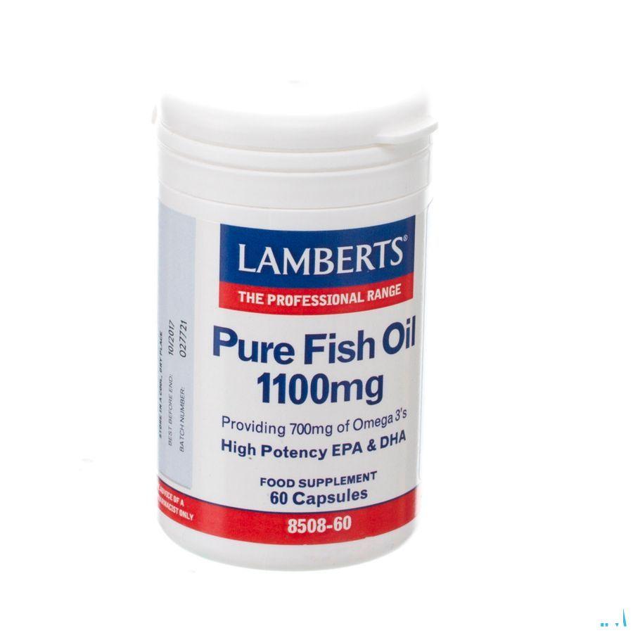 Lamberts Huile Poisson Pur 1100 mg Capsule 60  -  Health Benefits 08