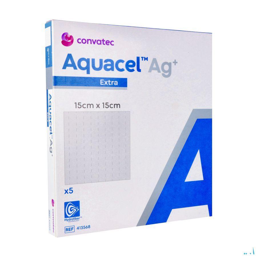 Aquacel Ag+ Extra 15 X 15Cm 5 413568