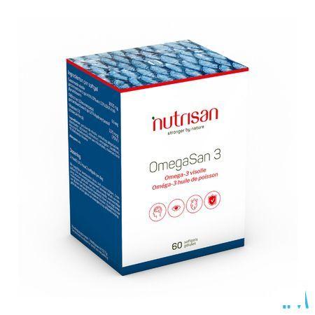 Omegasan 3 60 Softgels   -  Nutrisan