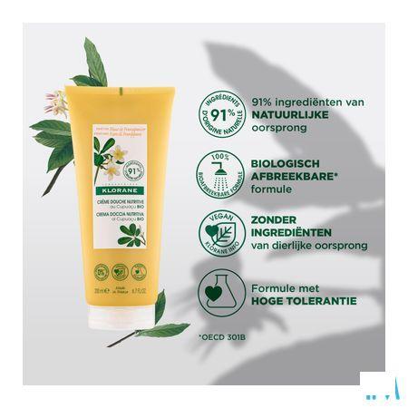 Klorane Lichaam DoucheCreme Plumeria 200 ml