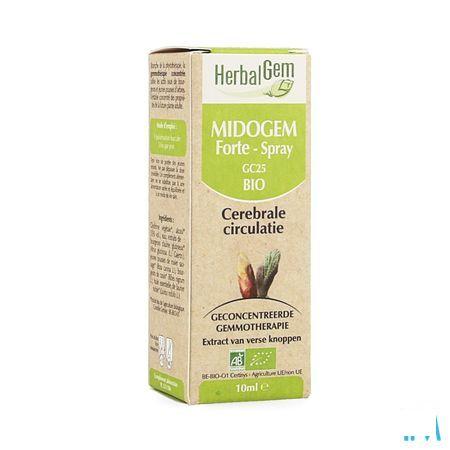 Herbalgem Midogem Forte Complex Circul.cerebr.spr10 ml  -  Herbalgem