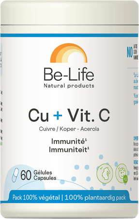 Cu + Acerola Minerals Be Life Gel 60  -  Be-Life