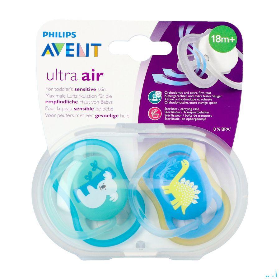 Philips Avent Sucette +18M Air Boy Koala Dino
