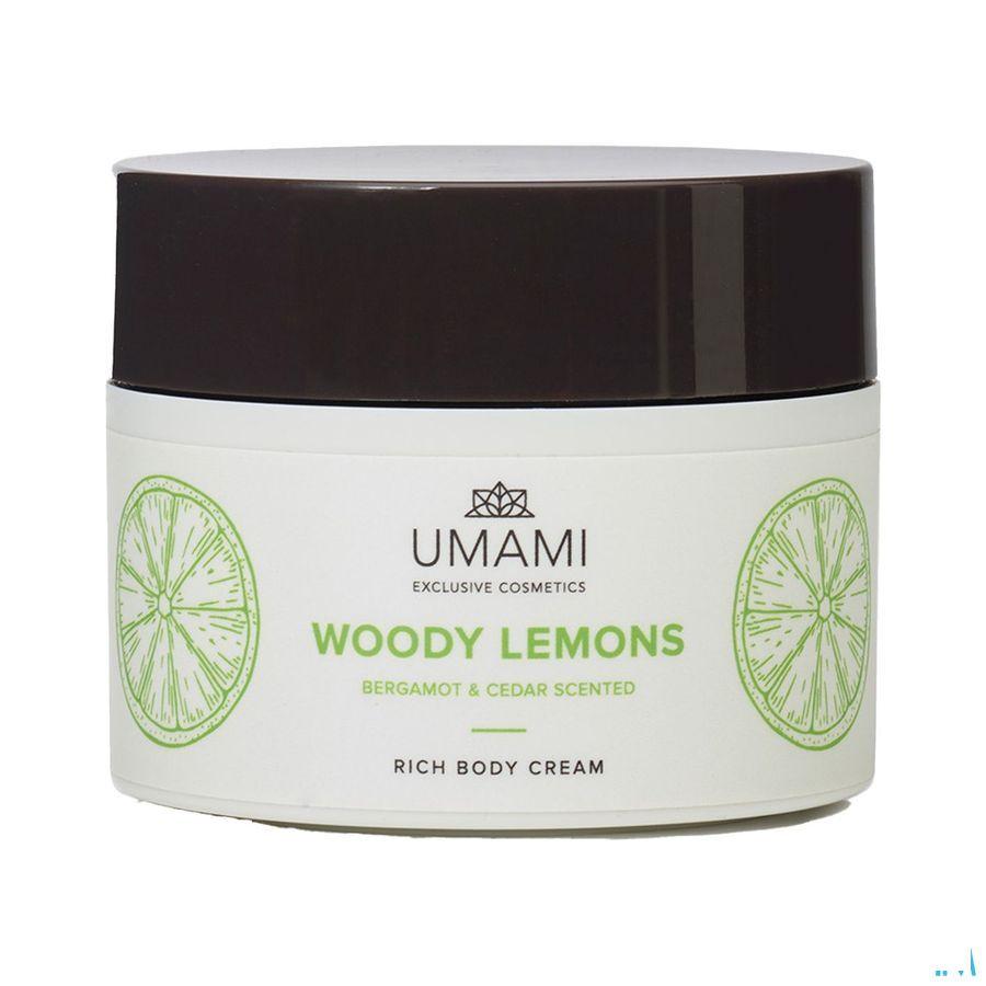 Umami Woody Lemons Bergamote&Cedre Cr Corps 250 ml