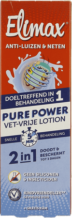 Elimax Pure Power Lot.Non Gr.A/Poux Lentes100 ml 