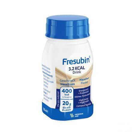 Fresubin 3,2 Kcal Drink 125 ml Noisettes/hazelnootjes  -  Fresenius