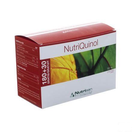 Nutriquinol 50 mg 180 + 30 Softgels   -  Nutrisan