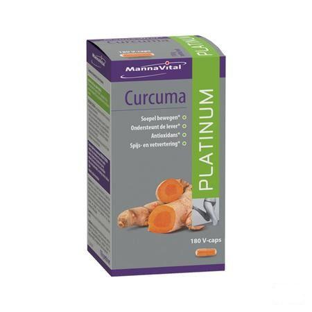 Mannavital Curcuma Platinum Caps 180