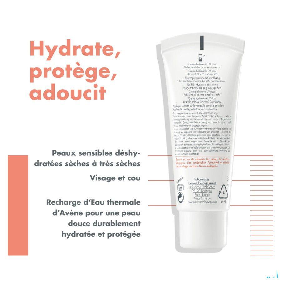 Avene Hydrance Uv Rijk Hydraterende Creme 40 ml  -  Avene