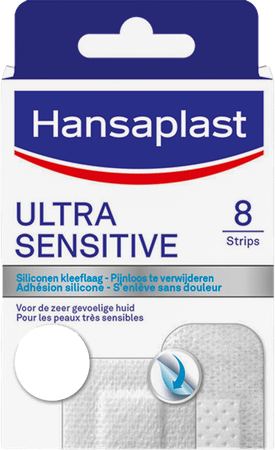 Hansaplast Pleisters Ultra Sensitive 8
