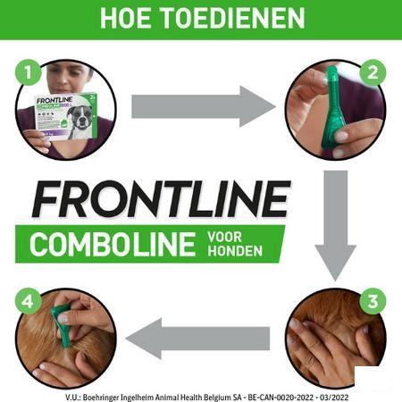 Frontline Combo Line Dog M 10-20kg 3x1,34 ml