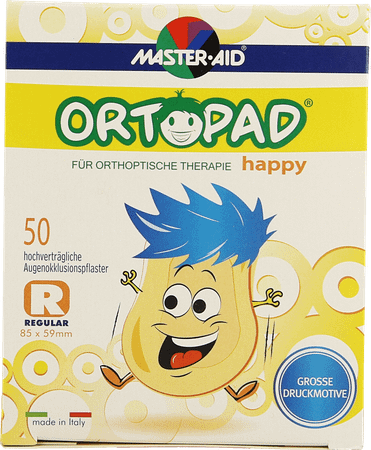 Ortopad Happy Regular Oogkompres 50 70134