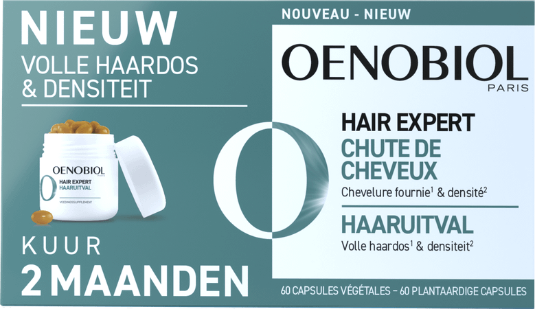 Oenobiol Hair Expert Haaruitval Caps 60 x 2