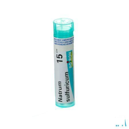 Natrum Sulfuricum 15CH Gr 4g  -  Boiron