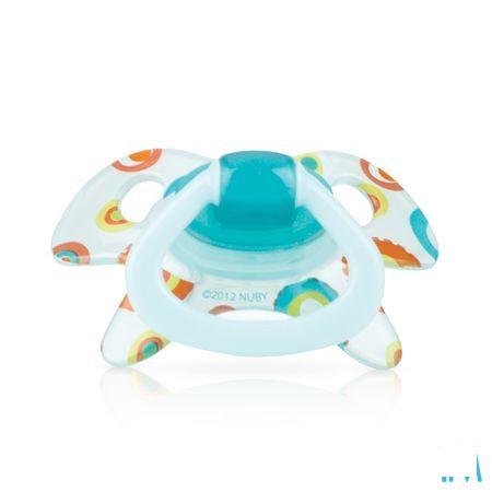 Nuby Geoac Orthodontische Fopspeen - 0-6m  -  New Valmar