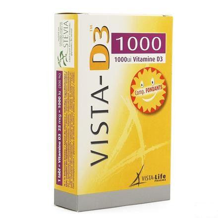 Vista D3 1000 Comprimes Fondante 120 