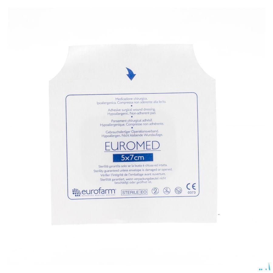 Euromed 5x 7cm 1 Eilandpleister Steriel  -  I.D. Phar